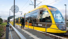 Nieuwe tram op lijn 60 halte Zuilenstein-Nieuwegein