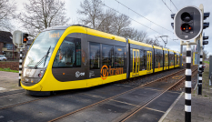 Testrit tram in Nieuwegein
