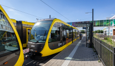 Tram 22 richting Science Park