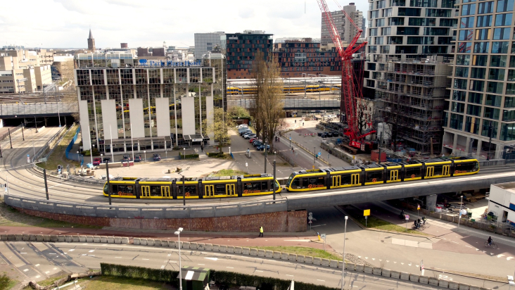 Tram in Utrecht