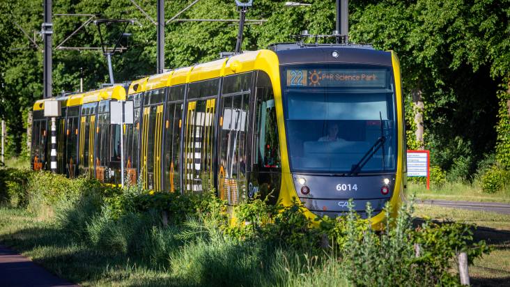 Tramlijn 22 naar Science Park