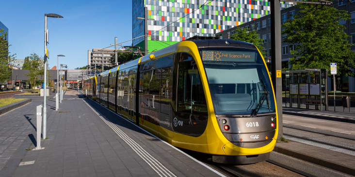 Tram 22 richting Science Park